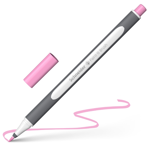 Marker Schneider Paint-it 070 Brush F - pink pastel
