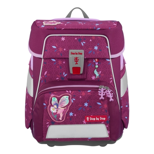 School briefcase SPACE for first-graders - 5-piece set, Step by Step Fairy Freya, certific