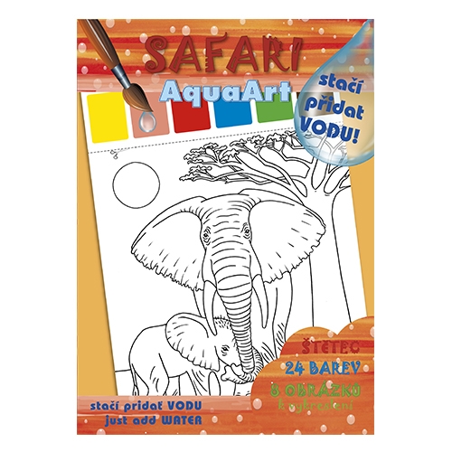 Omaľovanka Safari AquaArt