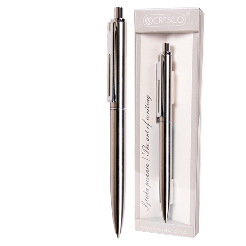Ballpoint pen Reporter 1.00 mm / silver