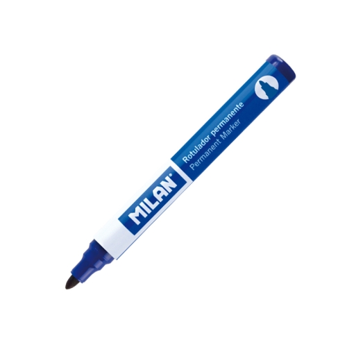 MILAN Permanent Marker 4 mm, blue (1)