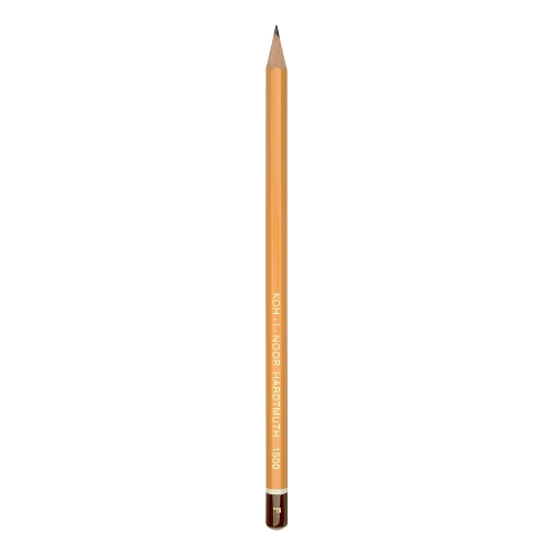 Graphite pencil KOH-I-NOOR 1500/H, 1 pc