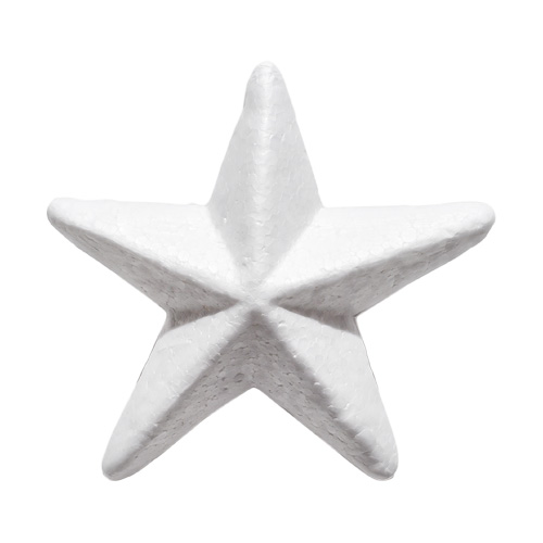 Hviezda polystyrénová 80 mm 1ks
