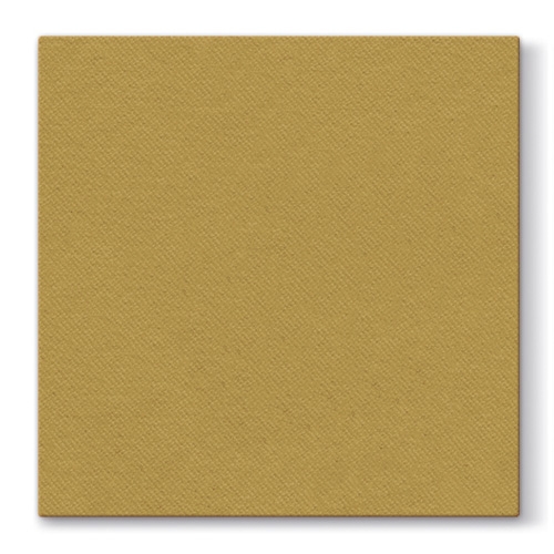 Obrúsky PAW AIRLAID L 40x40cm Monocolor Gold