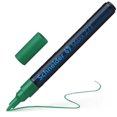 Popisovač lakový Schneider Maxx 271 - zelená