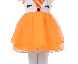 Children's Fox costume (dress, headband), size 92 /104 cm (1)