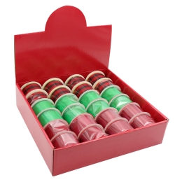 Decorative ribbon, width 50 mm (mix of Christmas motifs)