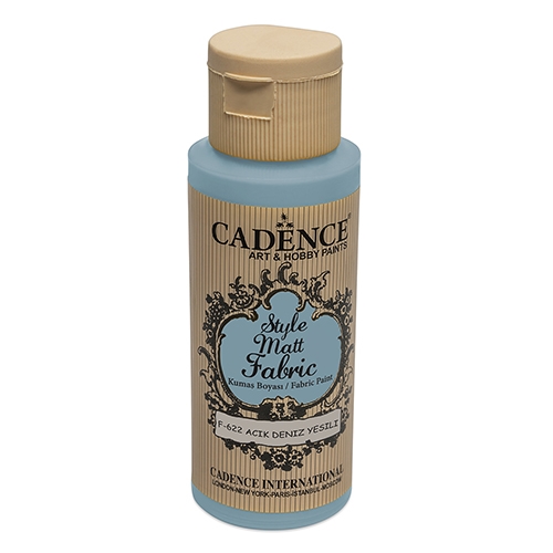 Textile paint Cadence, Matt, blue-green, 59 ml