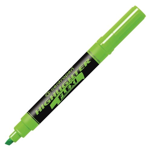 Highlighter CENTROPEN 8542 FLEXI NEON - green