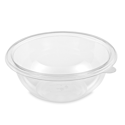 Paper salad bowl 1300 ml brown /50 pcs/