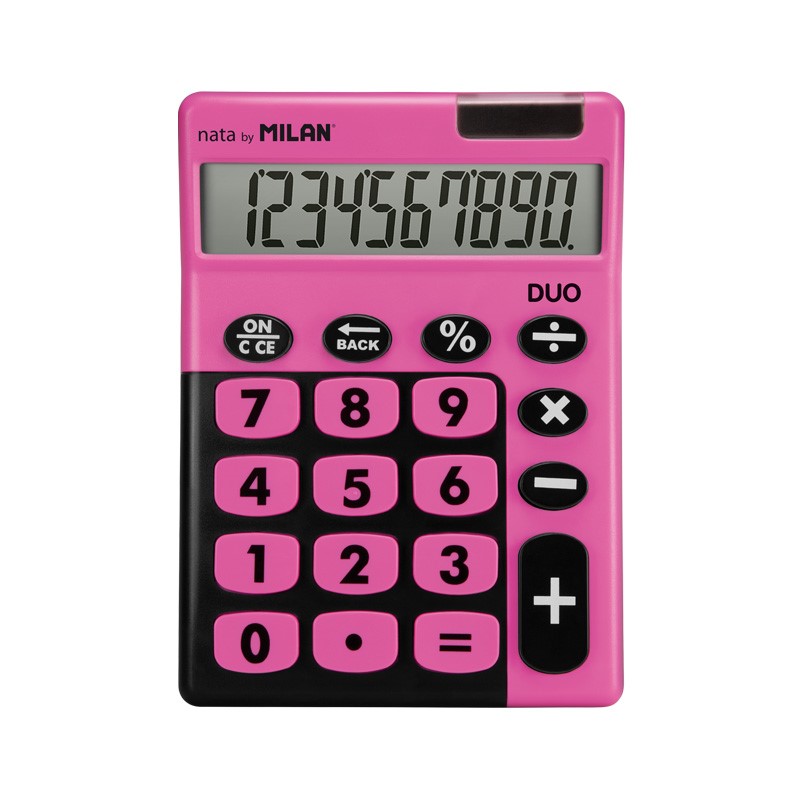 Display box 6 desktop 10-digit calculators Duo, assorted colors