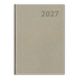 Diár 2027 denný A5 Manager - platinový
