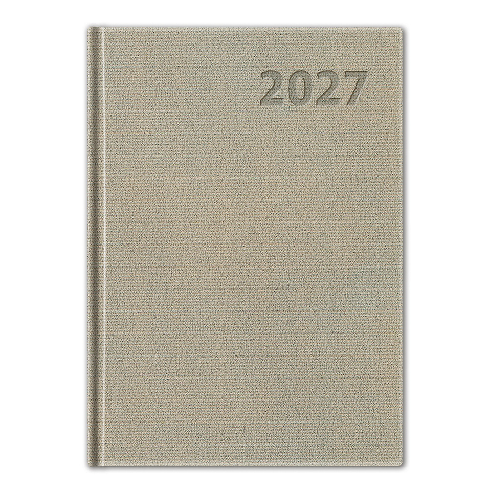 Diár 2027 denný A5 Manager - platinový