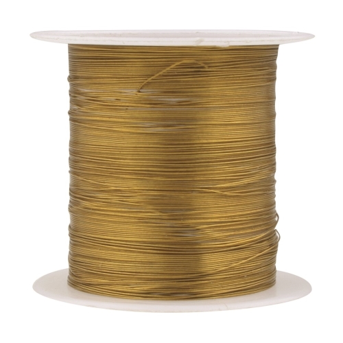 Viazací drôt 0,3 mm × 20 m - zlatý
