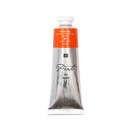 RI oil paint Prato 60 ml, Orange red