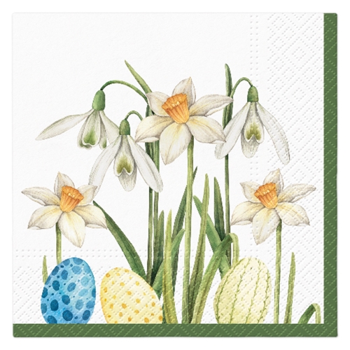 Obrúsky PAW L 33x33cm Easter Garden