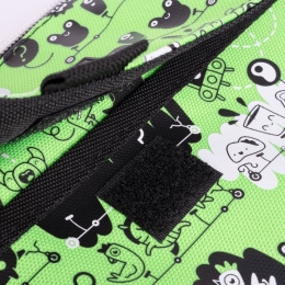 4 zipper pencil case with flap MILAN Tandem 2 series (3)