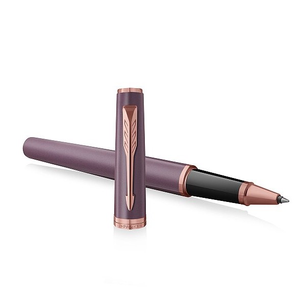Roller PARKER Meridian Purple PGT, hrot F - čierna náplň