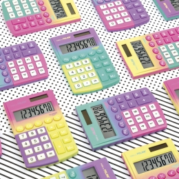 Calculator MILAN pocket 8-digit Sunset yellow - blister (3)