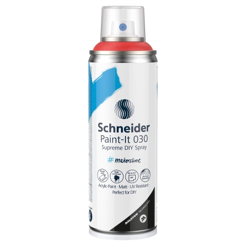 Akrylový sprej Schneider Paint-It 030 - červený