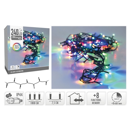 LED LIGHTS 240 MULTI OUTDOOR