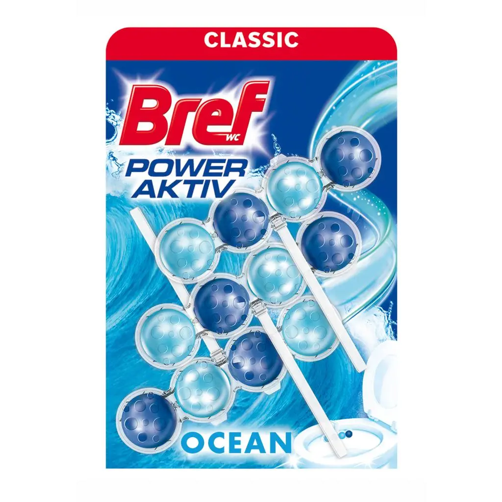 Bref Power Aktiv Ocean WC blok 3x50g