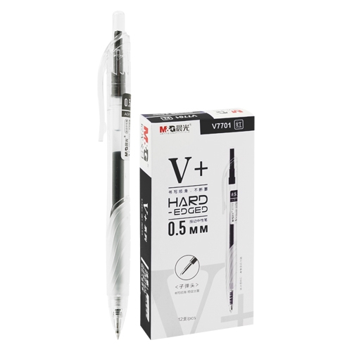 Pero gélové M&G V+ 0,5 mm - čierna náplň (1)