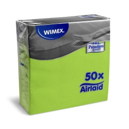 Napkins Premium 40 x 40 cm decor yellow green 50 pcs (1)