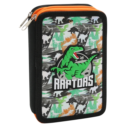 Pencil case 2-posch. empty - Raptors