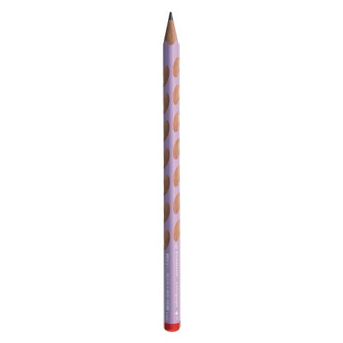 STABILO EASYgraph graphite pencil for right-handed people, pastel purple