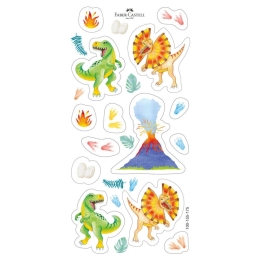 Pastelky Faber-Castell Colour Grip set 18+6 Neon a Metallic - Dino (1)