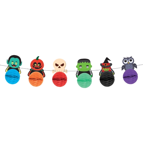 330330 Girlanda Halloween  - Strašidelné postavičky