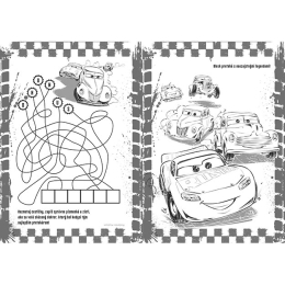 JM A4 Cars coloring book + stickers (1)
