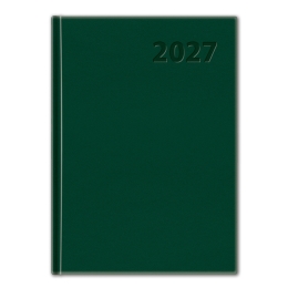 Diár 2027 denný A5 Manager - zelený