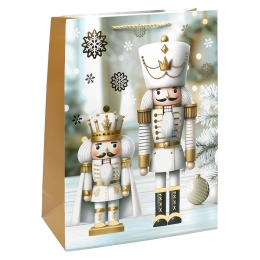 Christmas Gift Bag, 32x26x12 cm (assortment of 4 designs - price per piece) (2)