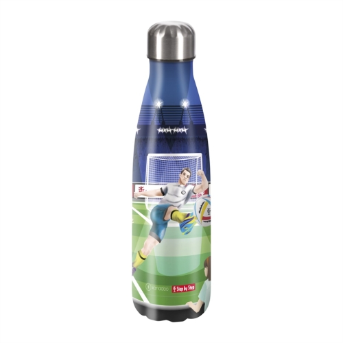 Insulated stainless steel drink bottle 0.5 l, Soccer Ben