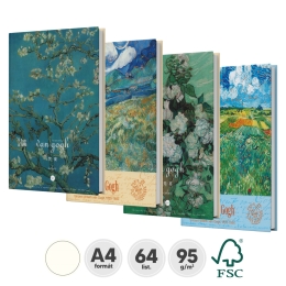 Blok na skicovanie a maľbu Van Gogh A4 64 listov /95g