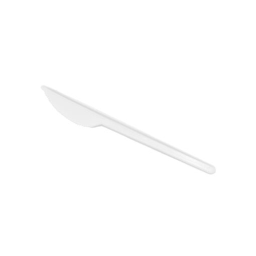 Nôž viacrazový (CPLA BIO) 17 cm, 100 ks