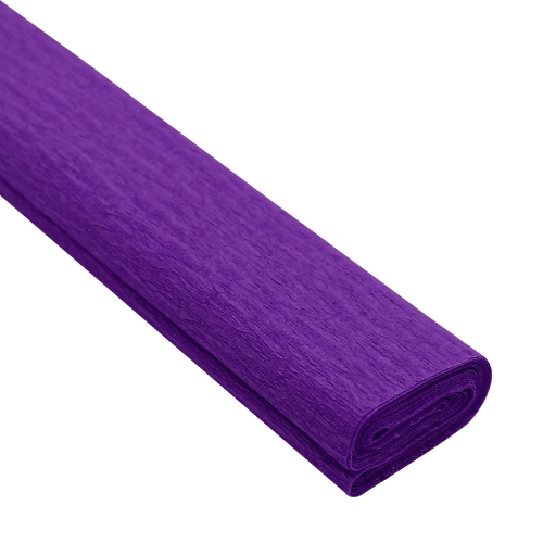 Krepový papier JUNIOR 200x50 cm - tmavo fialový 15