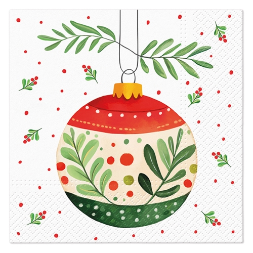 Obrúsky TaT 33x33cm Festive Ball