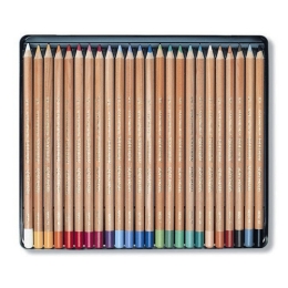 Dusty chalk in KOH-I-NOOR colored pencil, set of 24 pcs