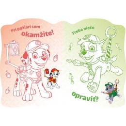 Shape coloring book Paw Patrol (1)