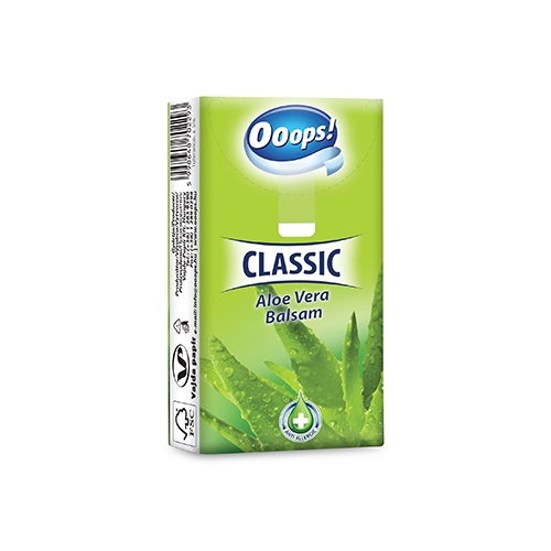 Hygienické vreckovky OOOPS! Classic Aloe Vera 3-vrstvové, 1 ks (1)