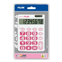8-DIGIT WHITE CALCULATOR white