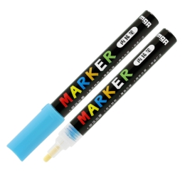 Popisovač M&amp;G MOCALO Acrylic Marker 2 mm akrylový, Crystal Blue S602