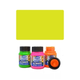 ACR Fabric paint 37ml, Lemon Yellow/Fluorescent 102