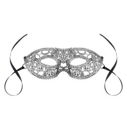 Silver Lady Lace Mask Silver Lady Lace Mask