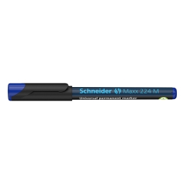 Marker Schneider Maxx 224 permanent, tip M - blue