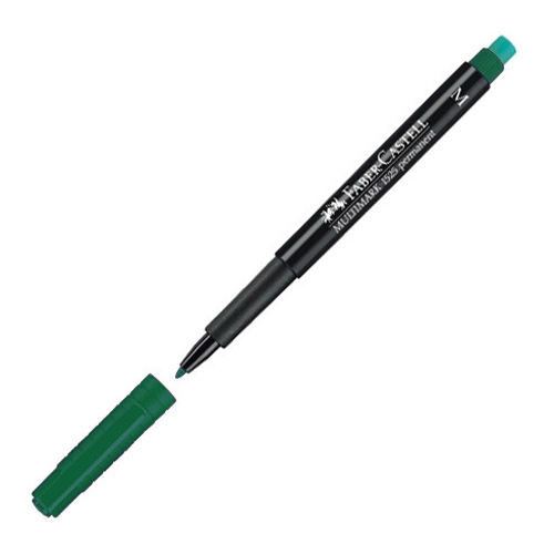 Permanent marker OHP M - green