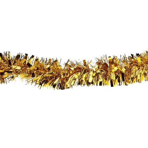Dekoratívna reťaz (PET) zlatá O11cm x 2m [1 ks]